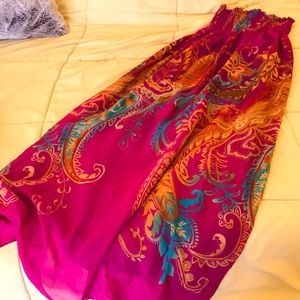 Multi-colored Long Maxi Dress